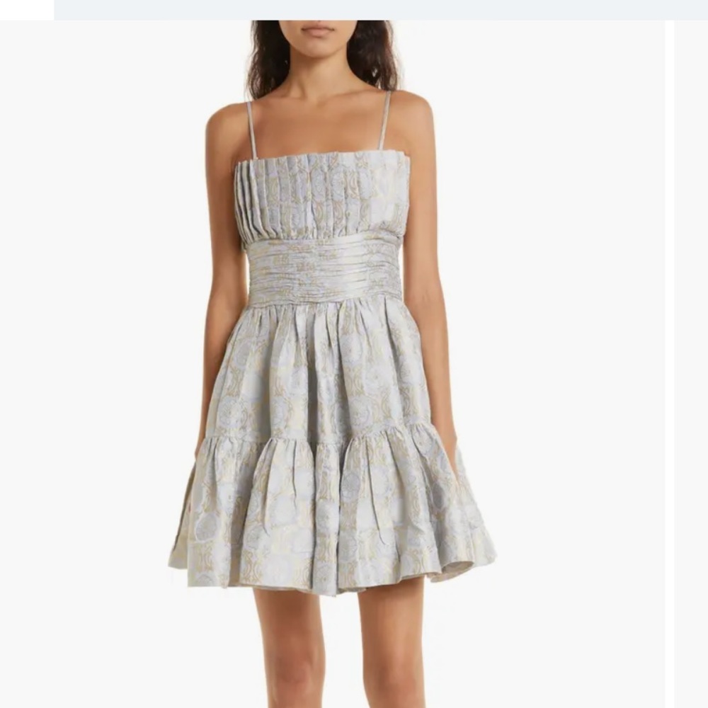 ByTimo Floral Brocade Dress Size Small NWT